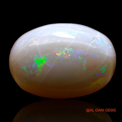 Natural Untreated Fire Opal Loose Gemstone Oval Cabochon From Australia 4.00 Cts 14x9x5 mm AF-165