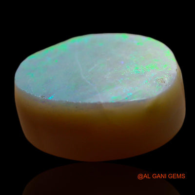 6.00 Cts Unheated Australian Fire Opal Loose Gemstone Oval Cabochon Natural 13x10x5 mm AF-168