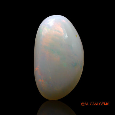 3.00 Cts Natural Australian Fire Opal Loose Gemstone Fancy Cabochon 14x8x4 mm AF-175