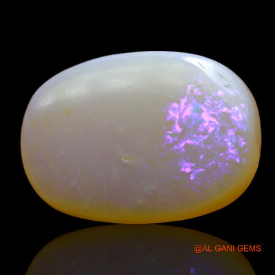 9.00 Cts Natural Australian Fire Opal Oval Cabochon Loose Gemstone For Jewelry 20x14x4 mm AF-17