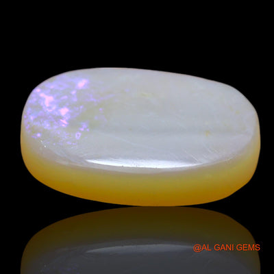 9.00 Cts Natural Australian Fire Opal Oval Cabochon Loose Gemstone For Jewelry 20x14x4 mm AF-17