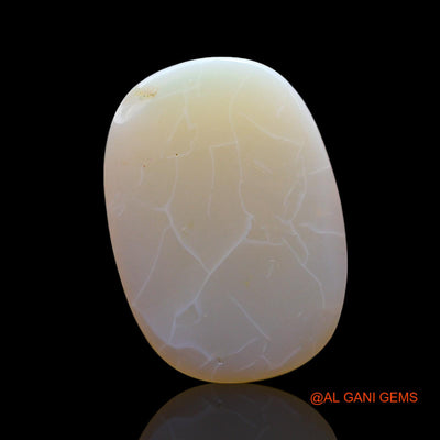 9.00 Cts Natural Australian Fire Opal Oval Cabochon Loose Gemstone For Jewelry 20x14x4 mm AF-17