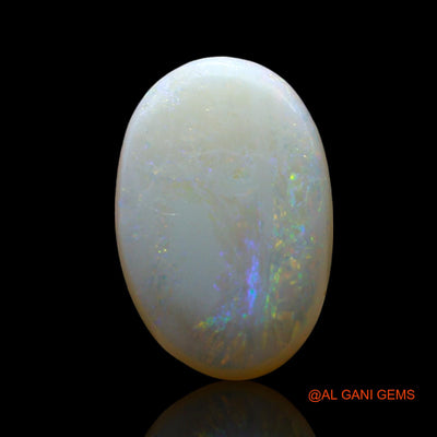 Natural Untreated Fire Opal Loose Gemstone Oval Cabochon From Australia 2.00 Cts 13x9x3 mm AF-182