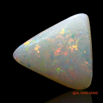2.00 Cts Natural Australian Fire Opal Trillion Cabochon Loose Gemstone For Jewelry 11x10x3 mm AF-184
