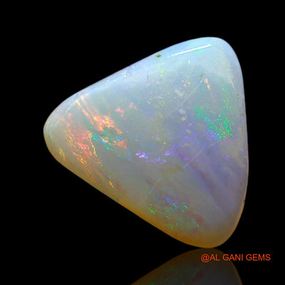 2.00 Cts Natural Australian Fire Opal Loose Gemstone Trillion Cabochon 11x10x3 mm AF-185