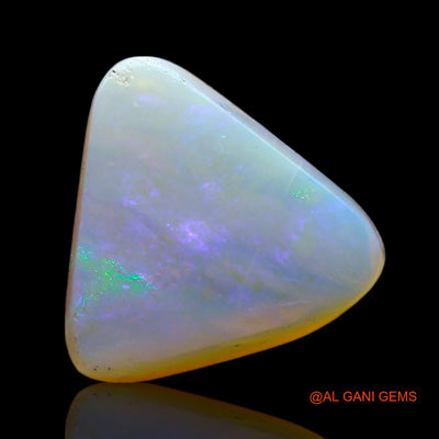 2.00 Cts Natural Australian Fire Opal Loose Gemstone Trillion Cabochon 11x10x3 mm AF-185