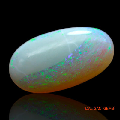 2.00 Cts Natural Australian Fire Opal Loose Gemstone Oval Cabochon 14x8x4 mm AF-186