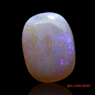 13.00 Cts Natural Australian Fire Opal Oval Cabochon Loose Gemstone For Jewelry 19x14x6 mm AF-18