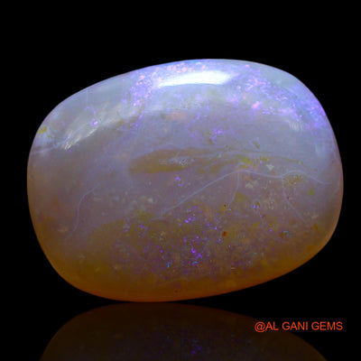 13.00 Cts Natural Australian Fire Opal Oval Cabochon Loose Gemstone For Jewelry 19x14x6 mm AF-18