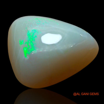 Natural Untreated Fire Opal Loose Gemstone Trillion Cabochon From Australia 3.00 Cts 11x10x4 mm AF-191