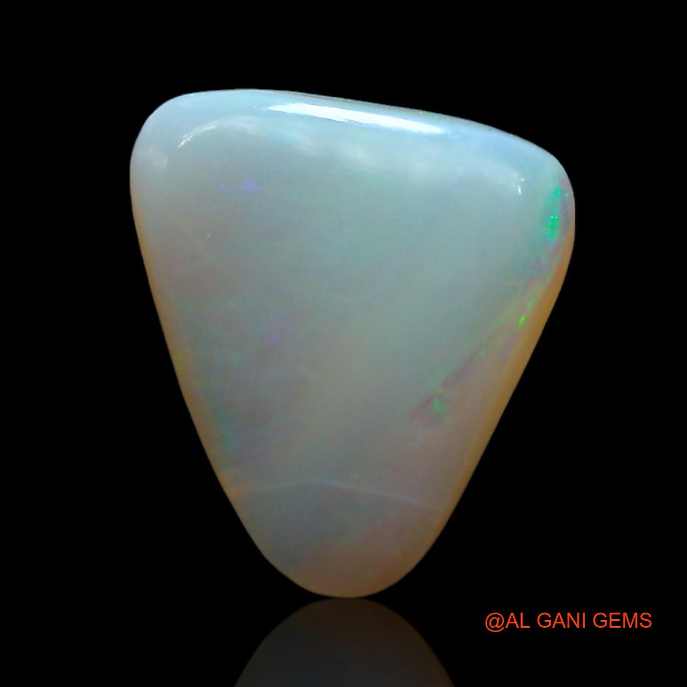 2.00 Cts Natural Australian Fire Opal Loose Gemstone Trillion Cabochon 11x10x3 mm AF-192