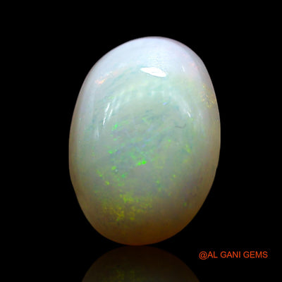 Natural Fire Opal Gemstone 3.00 Cts Loose Oval Cabochon From Australia 12x8x4 mm AF-194