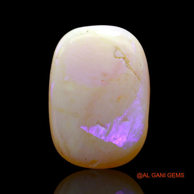 Natural Untreated Fire Opal Loose Gemstone Oval Cabochon From Australia 10.00 Cts 19x14x5 mm AF-19