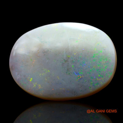 10.00 Cts Natural Australian Fire Opal Loose Gemstone Oval Cabochon 20x14x5 mm AF-20
