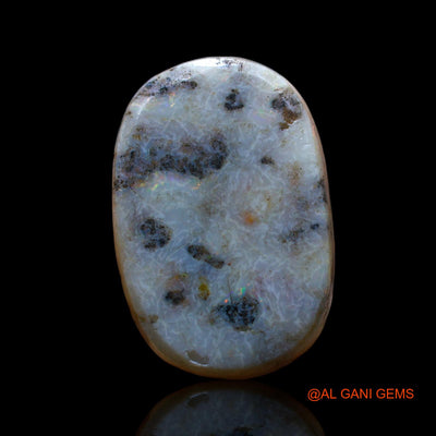 10.00 Cts Natural Australian Fire Opal Oval Cabochon Loose Gemstone For Jewelry 19x13x6 mm AF-212