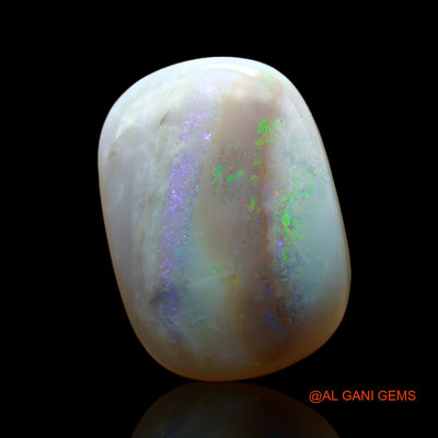 9.00 Cts Unheated Australian Fire Opal Loose Gemstone Oval Cabochon Natural 18x13x5 mm AF-214