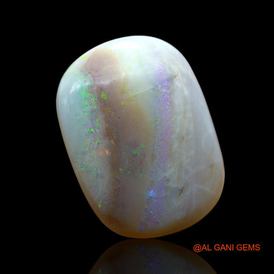 9.00 Cts Unheated Australian Fire Opal Loose Gemstone Oval Cabochon Natural 18x13x5 mm AF-214