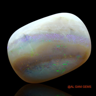 9.00 Cts Unheated Australian Fire Opal Loose Gemstone Oval Cabochon Natural 18x13x5 mm AF-214