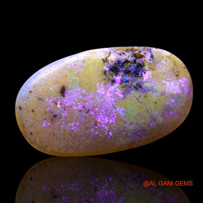 5.00 Cts Unheated Australian Fire Opal Loose Gemstone Oval Cabochon Natural 20x11x3 mm AF-215
