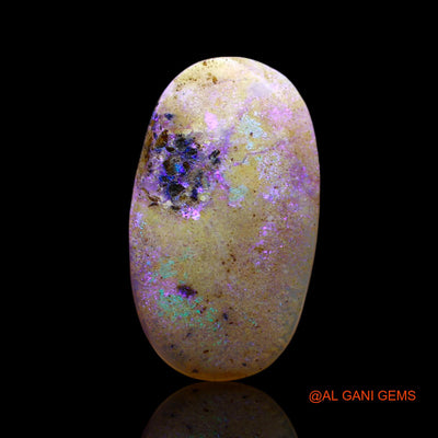 5.00 Cts Unheated Australian Fire Opal Loose Gemstone Oval Cabochon Natural 20x11x3 mm AF-215
