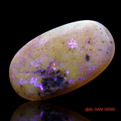 5.00 Cts Unheated Australian Fire Opal Loose Gemstone Oval Cabochon Natural 20x11x3 mm AF-215