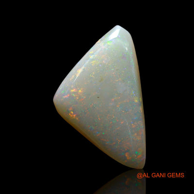 5.00 Cts Natural Australian Fire Opal Loose Gemstone Trillion Cabochon 19x11x4 mm AF-217