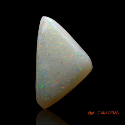 5.00 Cts Natural Australian Fire Opal Loose Gemstone Trillion Cabochon 19x11x4 mm AF-217