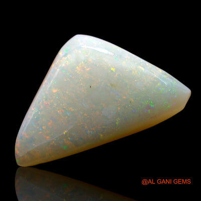 5.00 Cts Natural Australian Fire Opal Loose Gemstone Trillion Cabochon 19x11x4 mm AF-217
