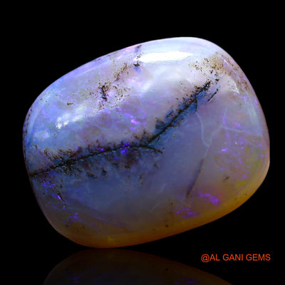 9.00 Cts Natural Australian Fire Opal Loose Gemstone Oval Cabochon 17x13x5 mm AF-218