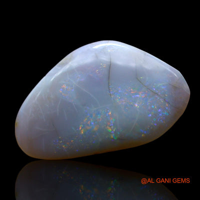 5.00 Cts Natural Australian Fire Opal Loose Gemstone Oval Cabochon 18x11x4 mm AF-220