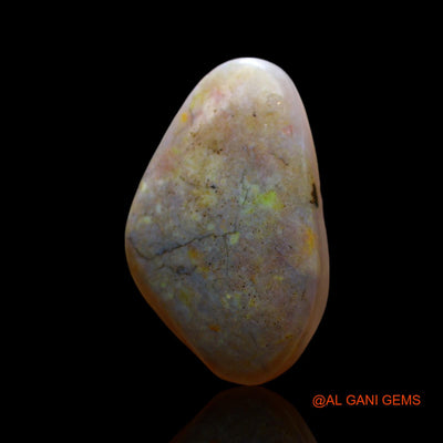 5.00 Cts Natural Australian Fire Opal Loose Gemstone Oval Cabochon 18x11x4 mm AF-220