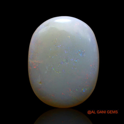 5.00 Cts Unheated Australian Fire Opal Loose Gemstone Oval Cabochon Natural 18x13x3 mm AF-221