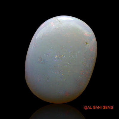 5.00 Cts Unheated Australian Fire Opal Loose Gemstone Oval Cabochon Natural 18x13x3 mm AF-221