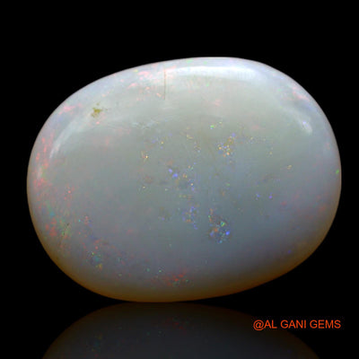 5.00 Cts Unheated Australian Fire Opal Loose Gemstone Oval Cabochon Natural 18x13x3 mm AF-221