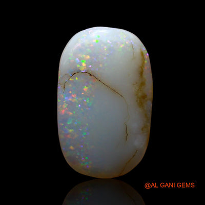 6.00 Cts Natural Australian Fire Opal Loose Gemstone Oval Cabochon 17x10x4 mm AF-222
