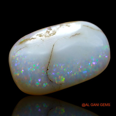 6.00 Cts Natural Australian Fire Opal Loose Gemstone Oval Cabochon 17x10x4 mm AF-222