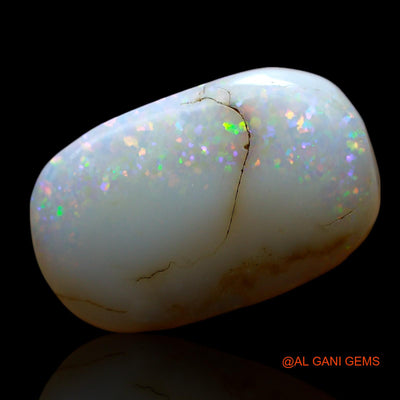 6.00 Cts Natural Australian Fire Opal Loose Gemstone Oval Cabochon 17x10x4 mm AF-222