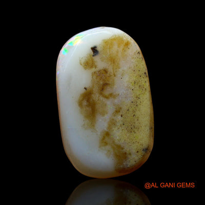 6.00 Cts Natural Australian Fire Opal Loose Gemstone Oval Cabochon 17x10x4 mm AF-222