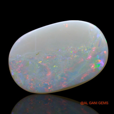 2.00 Cts Natural Australian Fire Opal Loose Gemstone Oval Cabochon 16x10x1 mm AF-226