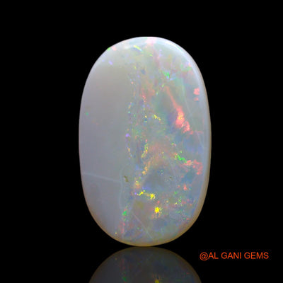 2.00 Cts Natural Australian Fire Opal Loose Gemstone Oval Cabochon 16x10x1 mm AF-226