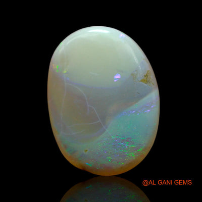 Natural Untreated Fire Opal Loose Gemstone Oval Cabochon From Australia 4.00 Cts 14x11x4 mm AF-227