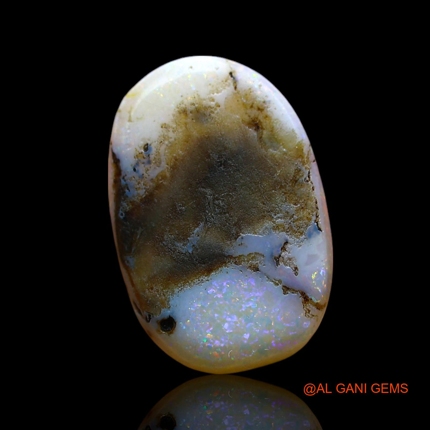 3.00 Cts Natural Australian Fire Opal Loose Gemstone Oval Cabochon 15x10x3 mm AF-229