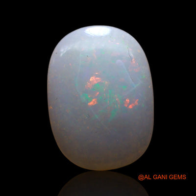 Natural Untreated Fire Opal Loose Gemstone Oval Cabochon From Australia 2.00 Cts 14x10x2 mm AF-230