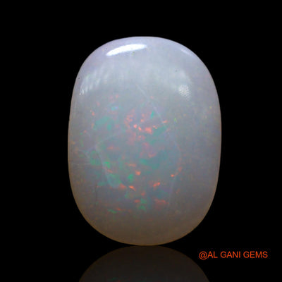 Natural Untreated Fire Opal Loose Gemstone Oval Cabochon From Australia 2.00 Cts 14x10x2 mm AF-230