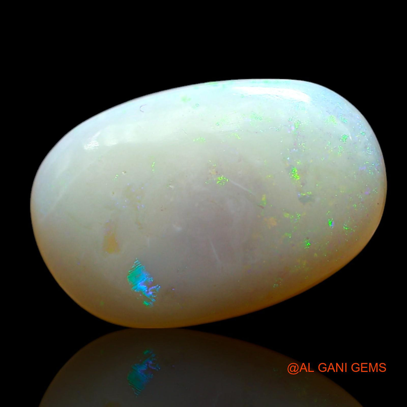 4.00 Cts Natural Australian Fire Opal Oval Cabochon Loose Gemstone For Jewelry 15x10x4 mm AF-232