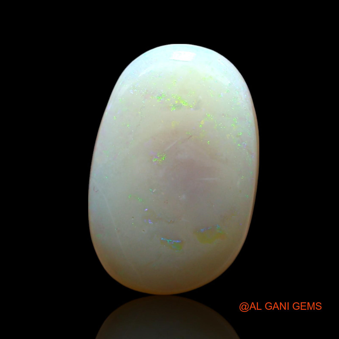 4.00 Cts Natural Australian Fire Opal Oval Cabochon Loose Gemstone For Jewelry 15x10x4 mm AF-232