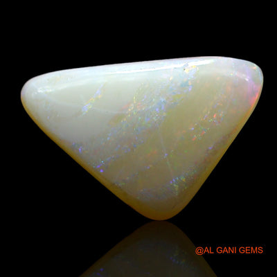 3.00 Cts Natural Australian Fire Opal Loose Gemstone Trillion Cabochon 15x10x4 mm AF-236