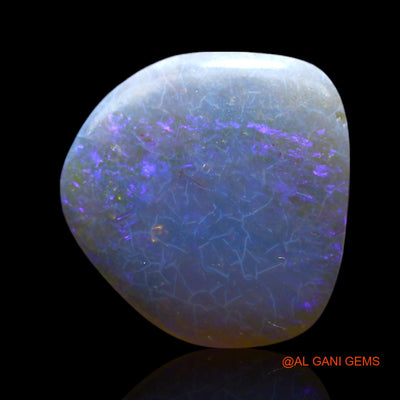 3.00 Cts Natural Australian Fire Opal Loose Gemstone Fancy Cabochon 13x12x3 mm AF-239