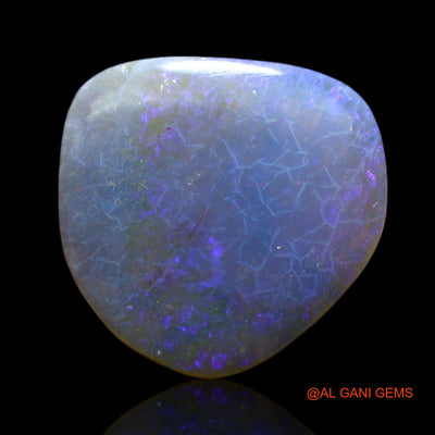 3.00 Cts Natural Australian Fire Opal Loose Gemstone Fancy Cabochon 13x12x3 mm AF-239