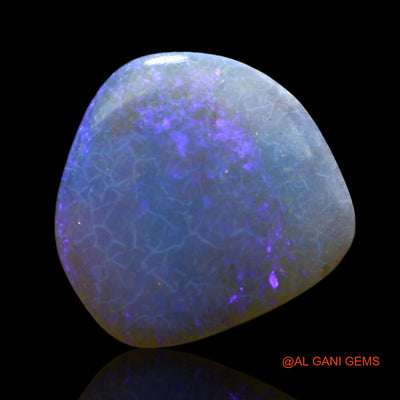 3.00 Cts Natural Australian Fire Opal Loose Gemstone Fancy Cabochon 13x12x3 mm AF-239